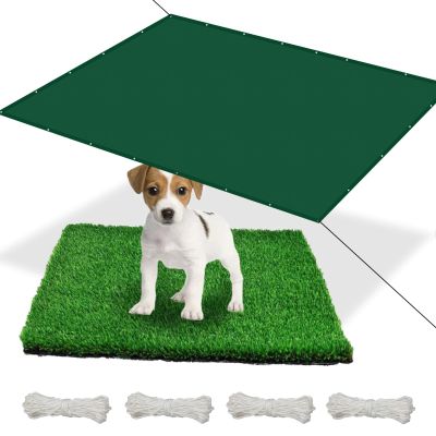 Waterproof Rectangular Shade Sail, 150 x 280 cm, 95% UV Protection, Dark Green