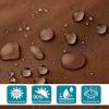 Rectangular Waterproof Shade Sail 300 x 340 cm, Brown view 3