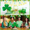 St. Patrick's Day Tree Topper, Green view 2