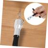 Steel Socket Wrench for Hooks and Screws, 12.8 mm, Silver view 4