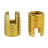 Brass-Tone Self-Tapping Thread Insert Repair Kit for Strong Vibration, Easy Installation view 4