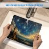 Starry Sky Mouse Pad, Small 36 x 30 cm, Waterproof, Non-Slip, Stitched Edges, W-936 view 4