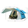 Pop-Up Camping Tent with Porch, Waterproof Instant Tent for 3–4 People view 3