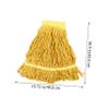 Cotton Yarn and Polyester Replacement Mop Heads, 2-Pack view 2