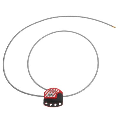 iplusmile Adjustable LOTO Safety Cable, 6 mm, 1.8 m