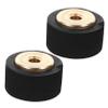 DOITOOL Rubber Pinch Rollers for Radio Tape, 2 Pieces view 1