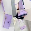 Lucyliy Phone Case for Motorola Moto G9, Folio Wallet Case with 6 Card Slots, Money Clip and Wallet, Purple view 2