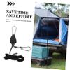 BELLIFFY Adjustable Carbon Steel Guy Lines with Ratchet and Hooks view 2