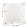 BCOATH White Boxing Wall Pad with Gloves and Nails view 2