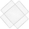 ORFOFE 2-Pack Stainless Steel Grill Grates, 44 x 26 cm view 1