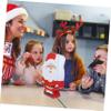 Santa Claus Christmas Party Piñata, Red Paper, Filled view 2