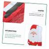 Santa Claus Christmas Party Piñata, Red Paper, Filled view 3