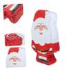 Santa Claus Christmas Party Piñata, Red Paper, Filled view 4