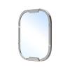EAMOM Stainless Steel Metal Frame Glass Bumper Case Protector for Apple Watch Ultra 1/2 49 mm, iWatch Series SE 9 Ultra 2 (Titanium) view 1
