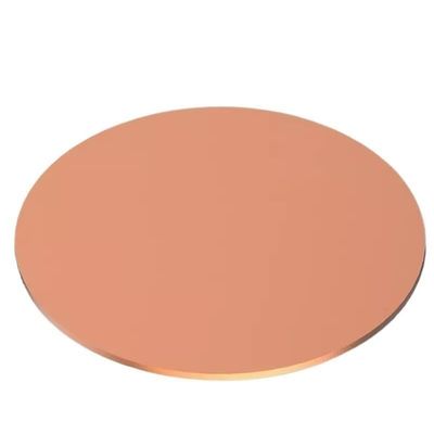 1PC T2 Pure Copper Disc, 10–300 mm Diameter, 0.3–1.6 mm Thick (1.5 × 110 mm)