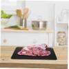 Large Black Aluminum Meat Thawing Tray for Fast Thawing view 4