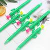 Operitacx Cactus-Shaped Student Mechanical Pencils, 10 Pack, Plastic, Green view 3