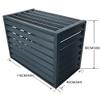 Aluminum Cover for Air Conditioners and Heat Pumps view 2