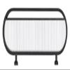 Privacy Partitions, Iron-Frame Glass Restaurant Divider view 1