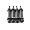 GTVNPOA RC Accessories for Traxxas Mini E-Revo, Mini Summit and Mini Slash 4WD 1/16, 4-Piece Hardened Steel Front and Rear Driveshafts 7151 view 3