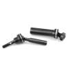 GTVNPOA RC Accessories for Traxxas Mini E-Revo, Mini Summit and Mini Slash 4WD 1/16, 4-Piece Hardened Steel Front and Rear Driveshafts 7151 view 4