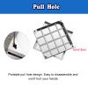 Customizable Invisible Septic Tank Cover, Heavy-Duty Square Manhole Cover and Frame for Driveways and Schools, Universal Stainless Steel Wastewater Tank Cover (51 x 51 x view 4