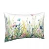 2-Pack 20 x 28 in Outdoor Pillow Covers, Waterproof Floral Decorative Cushion Covers view 2