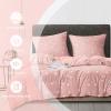 Gezu Pink and White Bedding Set with Red Hearts, 135 x 200 cm view 3