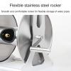 THYXGS Stainless Steel Garden Hose Reel, Wall-Mountable and Portable, Holds Up to 229 ft of 1/2-Inch Hose view 2