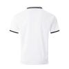 Men's Spring Casual Short-Sleeve Button T-Shirt Top, Solid Color, Fitness Tank, White, M view 4