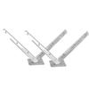 GZHERVICES 1/4 Pair Galvanized V-Shaped Barbed Wire Brackets with Screws (1 Pair) view 2