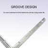 GZHERVICES 1/4 Pair Galvanized V-Shaped Barbed Wire Brackets with Screws (1 Pair) view 4