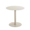 HAKU Round Side Table, Cashmere Gray Metal, H 50 x Ø 40 cm view 1