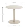 HAKU Round Side Table, Cashmere Gray Metal, H 50 x Ø 40 cm view 2