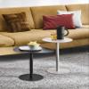 HAKU Round Side Table, Cashmere Gray Metal, H 50 x Ø 40 cm view 4