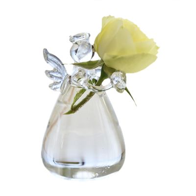 Small Hydroponic Vase – Transparent Flower Vase for Plants