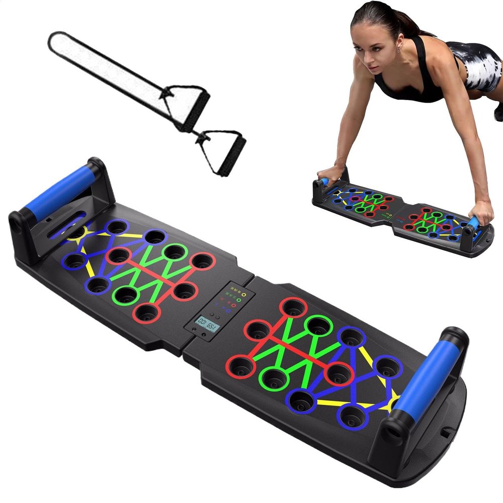 Foldable Multifunctional Push-Up Board