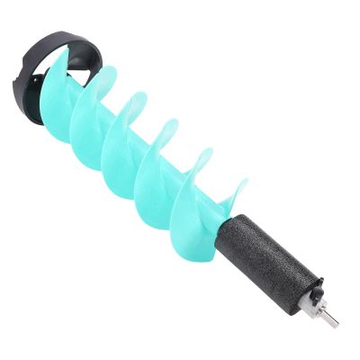Marhynchus Electric Ice Auger Kit, 8-Inch Nylon Spiral Ice Drill