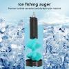 Marhynchus Electric Ice Auger Kit, 8-Inch Nylon Spiral Ice Drill view 2