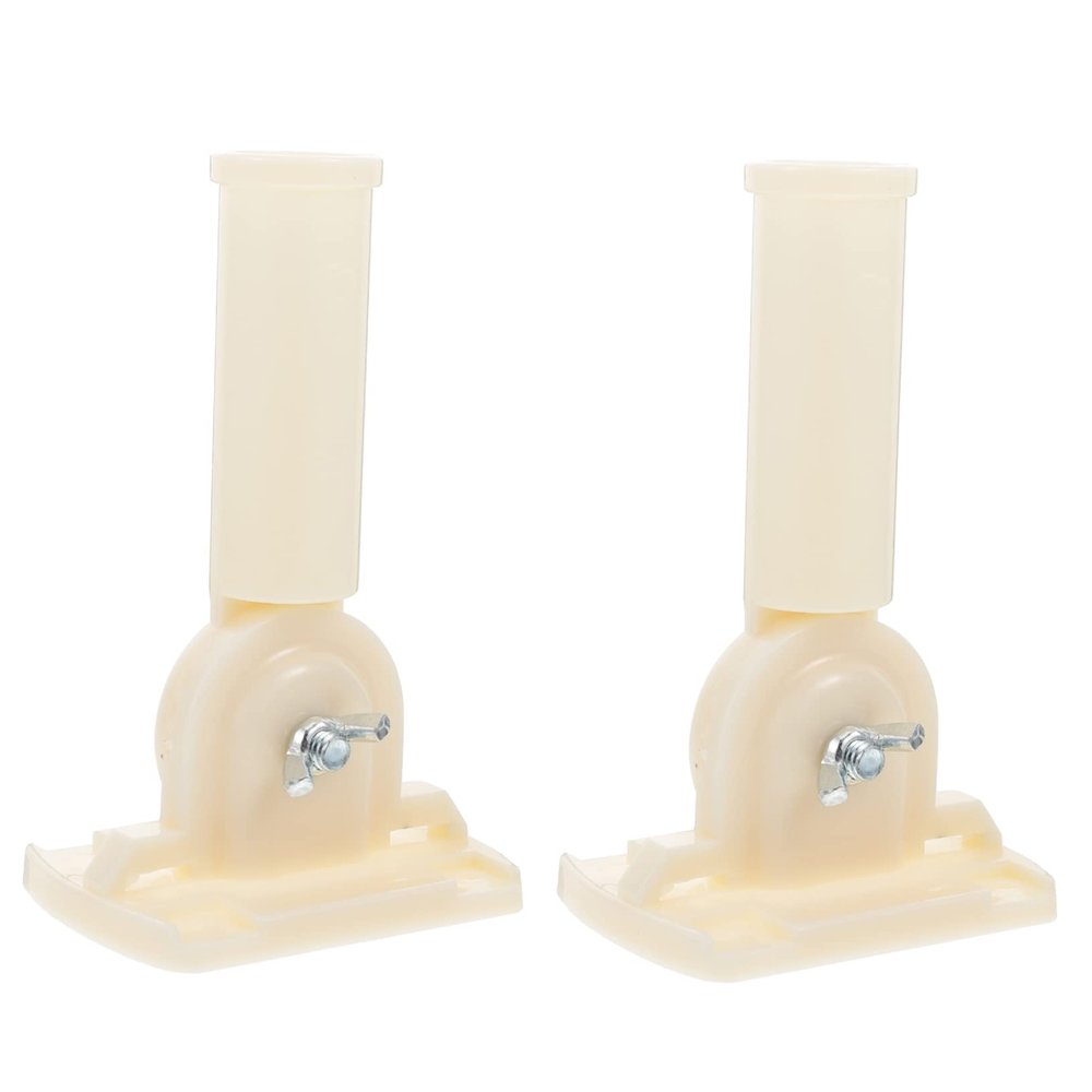 Sosoport 2-Pack Streetlight Flagpole Racks, Outdoor Flag Holders, 180° Adjustable