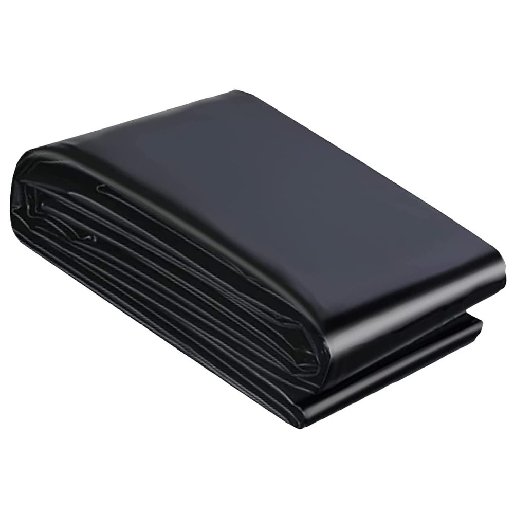 Preformed Pond Liner, 5 x 8 m, Black, Waterproof HDPE Liner for Garden Ponds, Pools, and Fountains