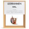 NB Akzent XXL Shadow Gap Frame 100 x 140 cm, Beech Wood Look view 1