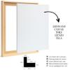 NB Akzent XXL Shadow Gap Frame 100 x 140 cm, Beech Wood Look view 2