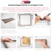 NB Akzent XXL Shadow Gap Frame 100 x 140 cm, Beech Wood Look view 3