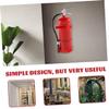 Fire Extinguisher Wall Brackets, 2-Pack, Iron, Red view 2