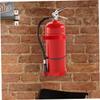 Fire Extinguisher Wall Brackets, 2-Pack, Iron, Red view 3