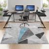Rectangular Chair Mat for Hard Floors and Carpets, 100 x 140 cm view 1