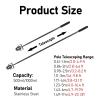 Telescopic Water Sampler, 304 Stainless Steel, 500 mL, 0.61–1.5 m view 2