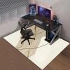 Xiaputcr 80 x 120 cm Rectangular Chair Mat for Hard Floors and Carpets view 3