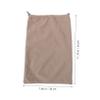 BUGUUYO Flocked Fabric Car Storage Bag with Drawstring view 2